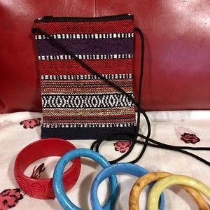 NEW !!Handmade crossbody bag ! Made in Thailand 🎉